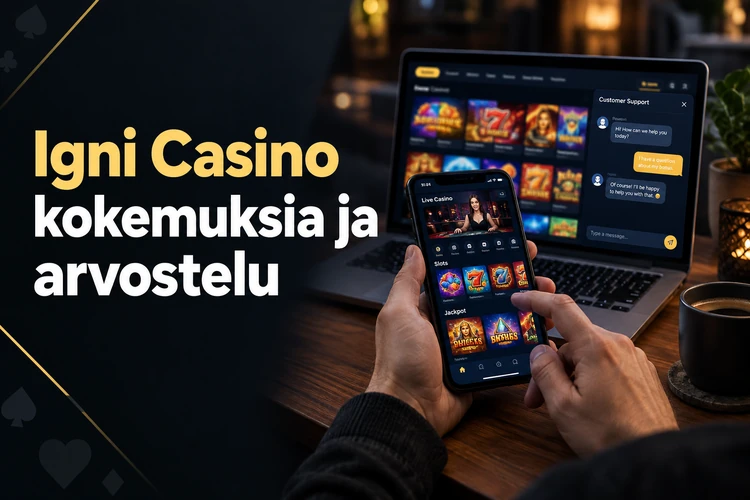 Igni Casino kokemuksia ja arvostelu
